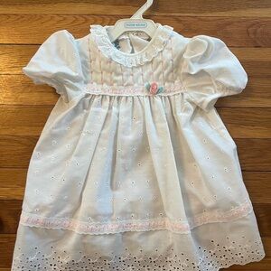 Vintage 90s Polly Flinders toddler girl’s cotton dress, size 2T